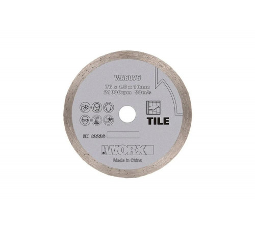 Пильный алмазный диск WORX WA6075 Пильный алмазный диск WORX WA6075