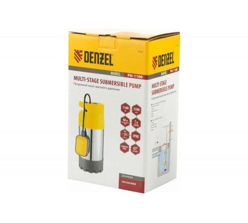 Погружной насос Denzel PH1100 Погружной насос Denzel PH1100