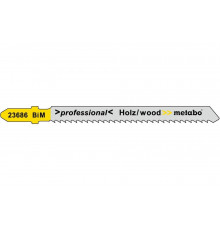 Пилки по дереву T101BRF (75х2.5 мм, BIM, 5 шт.) Metabo 623686000