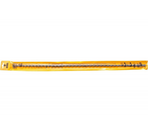 Бур по бетону, двойная спираль, Cobalt W-tip (10x600 мм; SDS PLUS) Denzel 705022