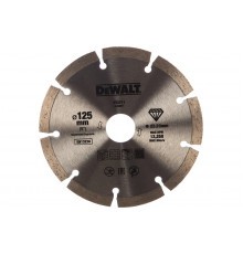 Диск алмазный сегментированный для УШМ универсальный (125х22,2 мм) DEWALT DT 3711
