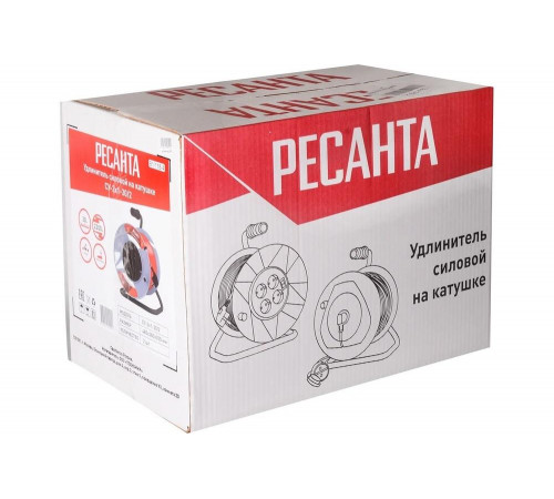 Силовой удлинитель Ресанта СУ-2x1-30/2 Силовой удлинитель Ресанта СУ-2x1-30/2