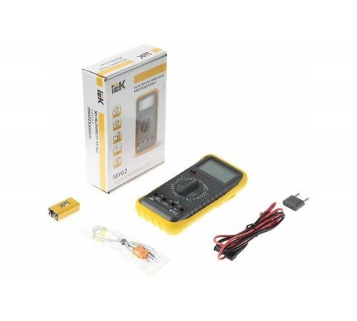 Цифровой мультиметр IEK Professional MY62 Цифровой мультиметр IEK Professional MY62