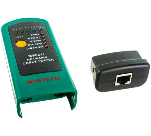 Тестер кабеля Mastech MS6811 Тестер кабеля Mastech MS6811