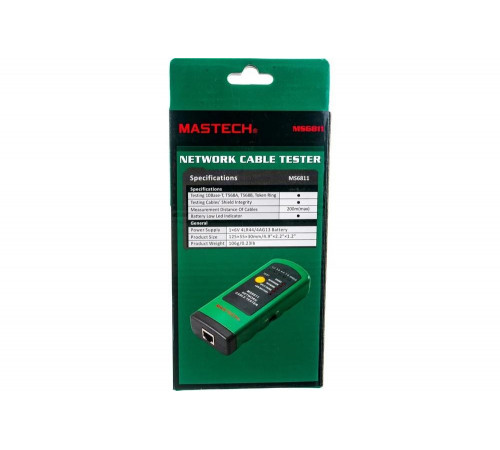 Тестер кабеля Mastech MS6811 Тестер кабеля Mastech MS6811
