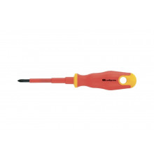 Диэлектрическая отвертка СИБРТЕХ PH1*80mm 12930