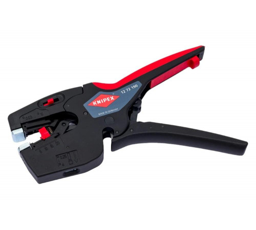 Автоматический стриппер Knipex NexStrip 3-в-1, O 0.03-10 мм AWG 32-8, рез до 10 мм, обжим: квадрат, 0.25-4 мм, 2x2.5 мм, 190 мм KN-1272190 Автоматический стриппер Knipex NexStrip 3-в-1, O 0.03-10 мм AWG 32-8, рез до 10 мм, обжим: квадрат, 0.25-4 мм, 2x2.5 мм, 190 мм KN-1272190