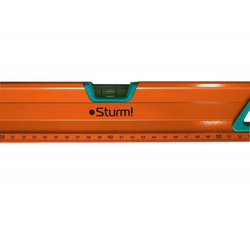 Антиударный магнитный уровень Sturm зеркало, 3 глазка, 800 мм 2015-05-800 Антиударный магнитный уровень Sturm зеркало, 3 глазка, 800 мм 2015-05-800