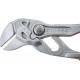 Переставные клещи-ключ Knipex 125 мм, 23 мм (7/8"), хром, 1К ручки, KN-8603125SB