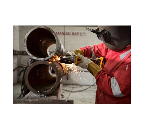 Аккумуляторная угловая шлифмашина DEWALT DCG405FNT, 18 В, 125 мм, 9000 об/мин, без АКБ и ЗУ, в кейсе TSTAK DCG405FNT-XJ