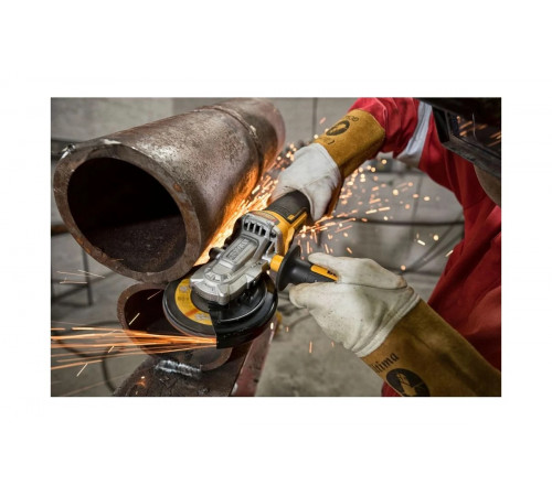 Аккумуляторная угловая шлифмашина DEWALT DCG405FNT, 18 В, 125 мм, 9000 об/мин, без АКБ и ЗУ, в кейсе TSTAK DCG405FNT-XJ