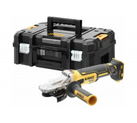 Аккумуляторная угловая шлифмашина DEWALT DCG405FNT, 18 В, 125 мм, 9000 об/мин, без АКБ и ЗУ, в кейсе TSTAK DCG405FNT-XJ