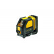 Cамовыравнивающийся лазерный уровень DEWALT красный DCE088D1R