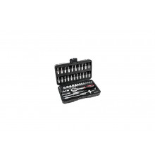 Набор инструментов P.I.T. 46 предметов, 1/4", CrV MXT-46-SET