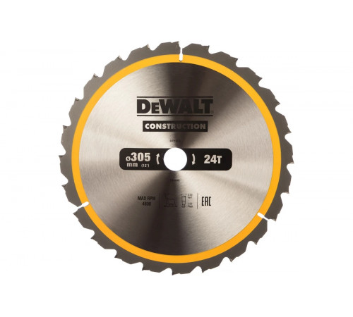Пильный диск CONSTRUCT (305х30 мм; 24 ATB) DEWALT DT1958