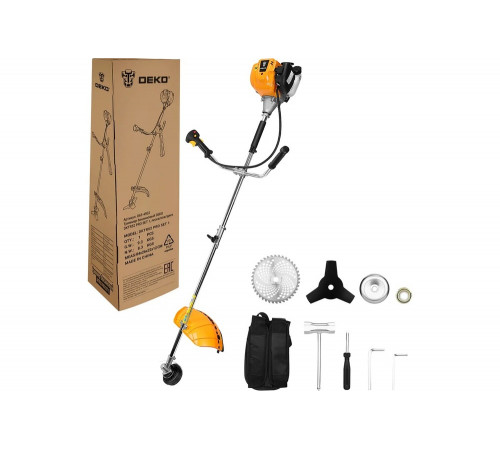 Триммер бензиновый DEKO DKTR52 PRO SET 1, леска/нож/диск 063-4502 Триммер бензиновый DEKO DKTR52 PRO SET 1, леска/нож/диск 063-4502