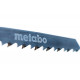 Пилки по дереву T744DP (155х4 мм, утолщеная, HCS, 5 шт.) Metabo 623603000