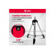 Лазерный уровень MTX xqb red basic set, 10 м, красный луч, батарейки, резьба 1/4" 35018