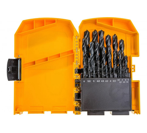 Набор сверл по металлу HSS-R (1-13 мм) 29 шт. DEWALT DT5930