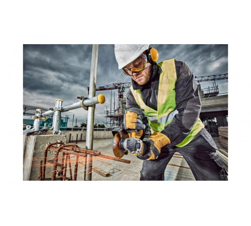 Аккумуляторная угловая шлифмашина DEWALT DCG406NT, 18 В, 125 мм, 9000 об/мин, без АКБ и ЗУ, в кейсе TSTAK DCG406NT-XJ