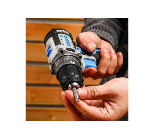 Аккумуляторная бесщеточная дрель-шуруповерт DEKO Loner 20V ONE +, 20В, 1x4.0 Ач 085-1004