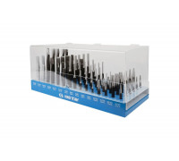 Стенд с зубилами, кернерами, выколотками и бородками 90 предметов KING TONY 1090PR1