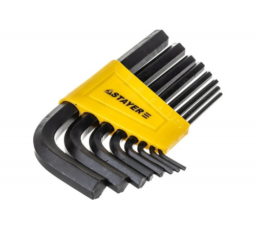 STAYER 8 шт., ключи имбусовые 27405-H8 STAYER 8 шт., ключи имбусовые 27405-H8