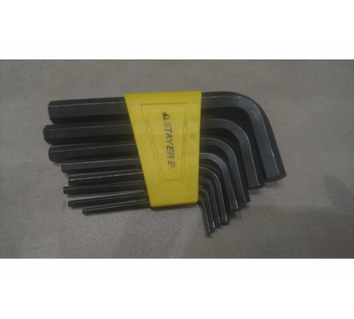 STAYER 8 шт., ключи имбусовые 27405-H8 STAYER 8 шт., ключи имбусовые 27405-H8