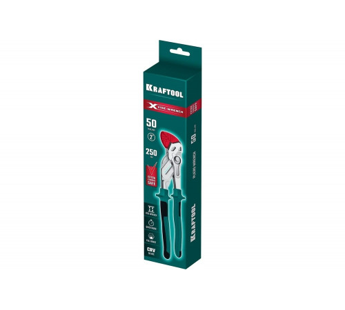 Переставные клещи - гаечный ключ KRAFTOOL Vise-wrench x 250 мм 22067