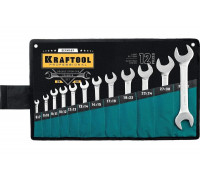 Набор рожковых гаечных ключей Kraftool 12 шт, 6 - 32 мм 27033-H12_z01