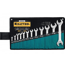 Набор рожковых гаечных ключей Kraftool 12 шт, 6 - 32 мм 27033-H12_z01
