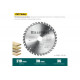 Диск пильный по дереву Optima 210x30 мм, 36Т KRAFTOOL 36951-210-30