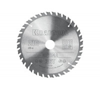 Диск пильный по дереву Optima 210x30 мм, 36Т KRAFTOOL 36951-210-30