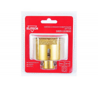 Коронка алмазная (65 мм; М14) ELITECH 1820.122800