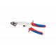Просечные ножницы Knipex рез: fe/cu/al 1.2 мм, пластик: 2 мм KN-9055280EAN