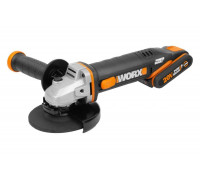 Аккумуляторная угловая шлифмашина WORX WX803