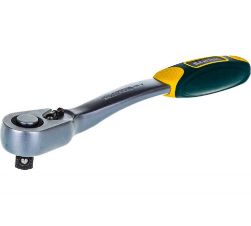 KRAFTOOL 1/2", 72 зубца, Cr-V сталь, трещотка для торцовых головок 27795-1/2_z02