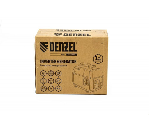 Инверторный генератор Denzel GT-2200iS Инверторный генератор Denzel GT-2200iS