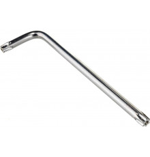 Набор удлиненных имбусовых ключей Tamper-Torx, 9 шт: TT T10-T50, 45Х, закаленные, никель СИБРТЕХ 12322