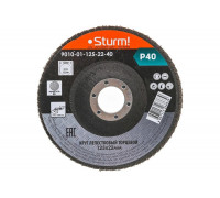 Круг зачистной лепестковый STURM 9010-01-125x22-40