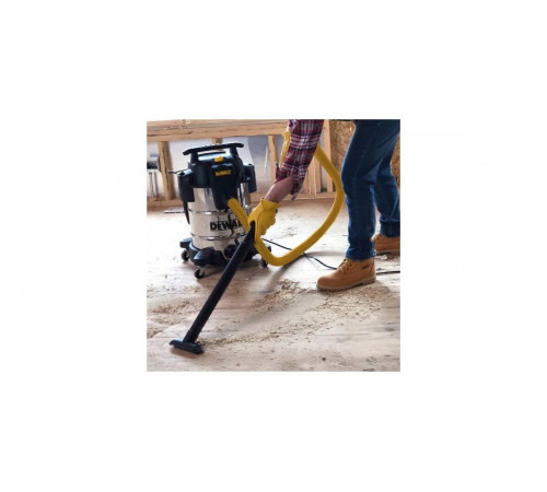 Строительный пылесос Dewalt 1050 Вт, 30 л DXV30SPTA