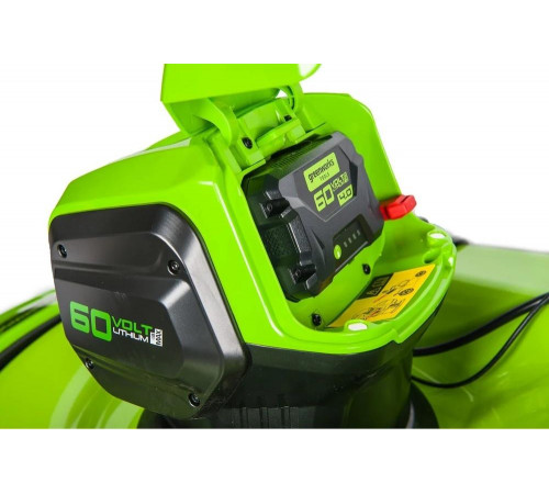 Аккумуляторная газонокосилка GREENWORKS GD60LM51HPK4 (2502707UB)