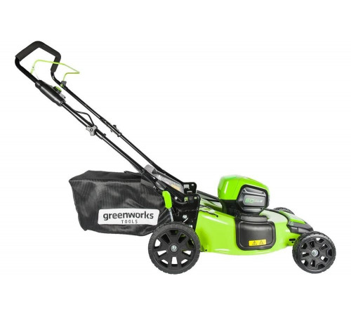 Аккумуляторная газонокосилка GREENWORKS GD60LM51HPK4 (2502707UB)