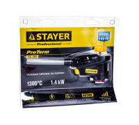 Газовая горелка STAYER ProTerm на баллон, с пьезоподжигом, 1300С 55582
