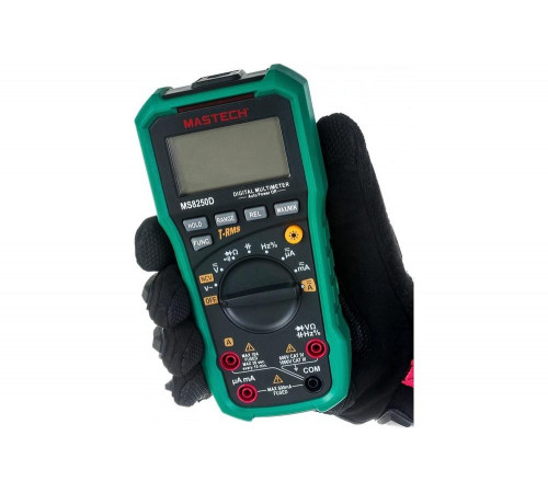 Цифровой автоматический мультиметр Mastech MS8250D TRUE RMS, USB 00-00000758