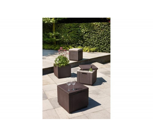Пуф Keter Cube With Cushion 213785