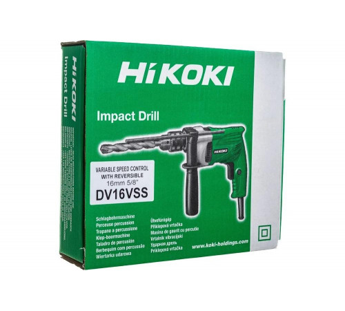 Дрель ударная 600 Вт HIKOKI DV16VSSNSZ Дрель ударная 600 Вт HIKOKI DV16VSSNSZ