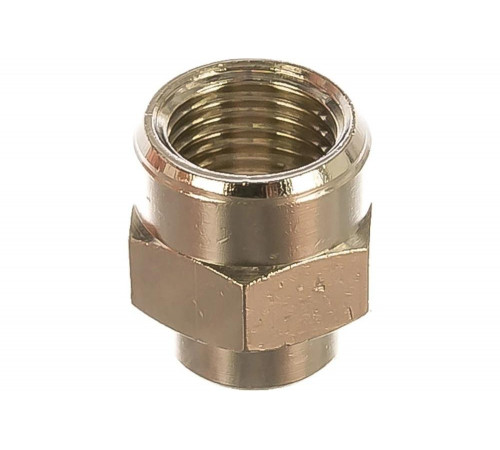 Муфта цилиндрическая мама 1/8" - мама 1/8" 1225/2 280/1 F1/8*F1/8" GAV 12024