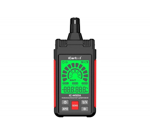 Цифровой детектор утечки взрывоопасных газов iCarTool 0-1000 ppm IC-M101A Цифровой детектор утечки взрывоопасных газов iCarTool 0-1000 ppm IC-M101A