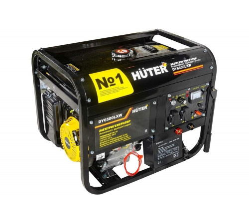 Портативный бензогенератор HUTER DY6500LXW Портативный бензогенератор HUTER DY6500LXW
